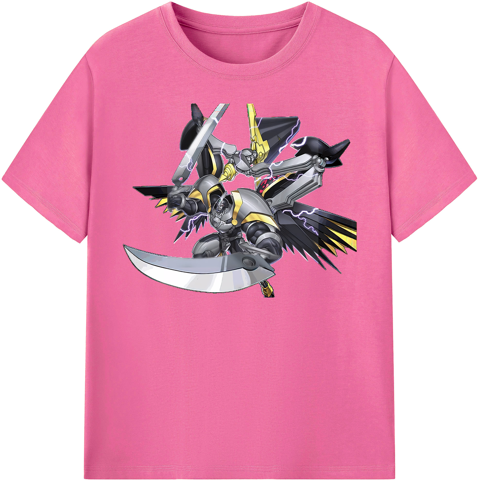 （画像用） 遊☆戯☆王 Yu-Gi-Oh! レディースカジュアルプリントTシャツ（綿100％）